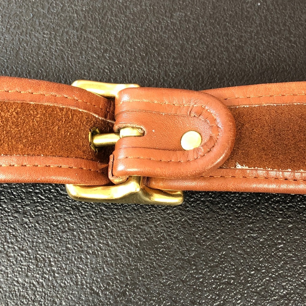 Coach Taft Vintage Bag British Tan USA 1996 #9980 Glovetanned Leather AMAZING - Picture 8 of 17
